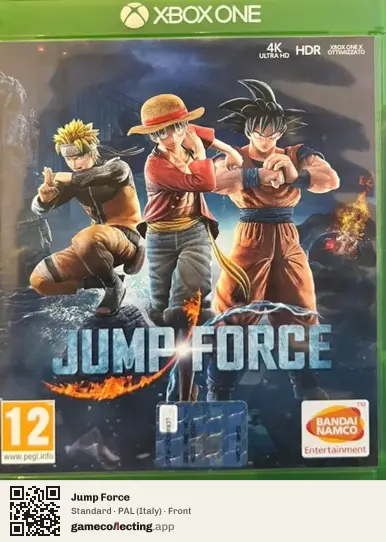 Jump Force Xbox One, Italy box front