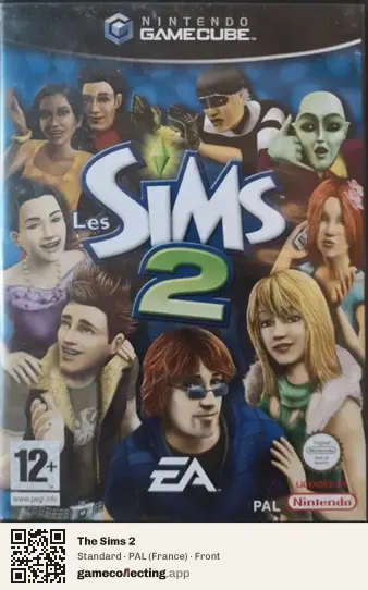 The Sims 2 Nintendo GameCube, France box front