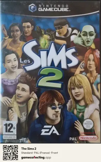 The Sims 2 Nintendo GameCube, France box front