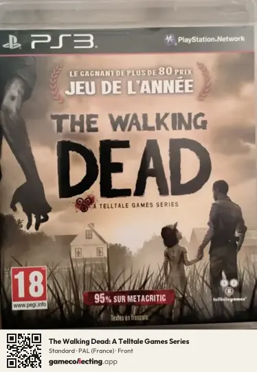 The Walking Dead: A Telltale Games Series PlayStation 3, France box front