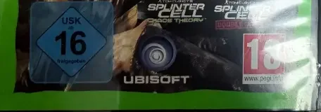 Tom Clancy's Splinter Cell, the USK square on its front