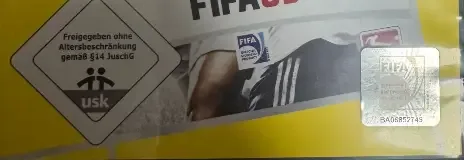 FIFA 09, the USK square on its front