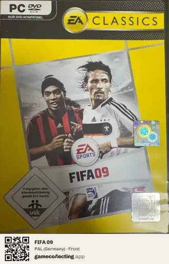 FIFA 09 Computer, Germany box front