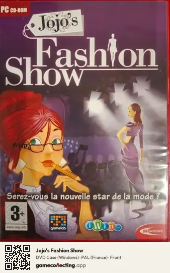 Jojo's Fashion Show Computer, France box front