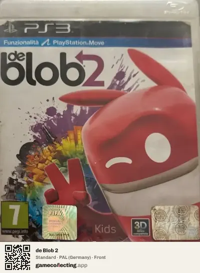 de Blob 2 PlayStation 3, Germany box front