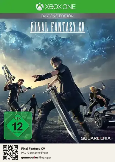 Final Fantasy XV Xbox One, Germany box front