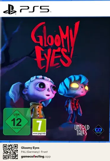 Gloomy Eyes PlayStation 5, Germany box front