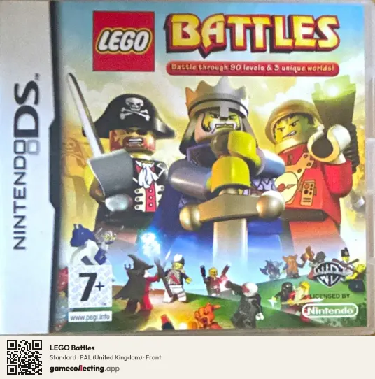 LEGO Battles Nintendo DS, United Kingdom box front