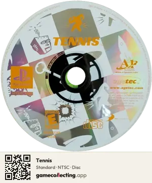 Tennis PlayStation, NTSC disc