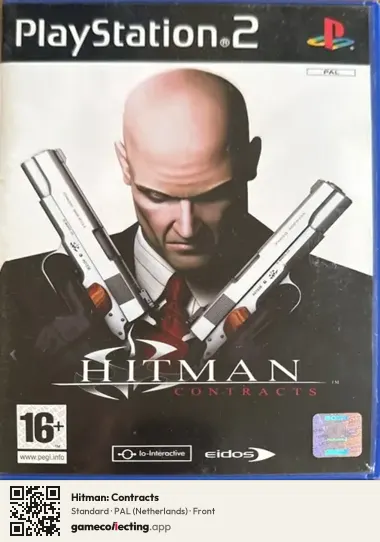 Hitman: Contracts PlayStation 2, Netherlands box front