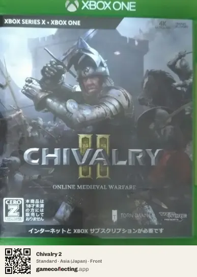 Chivalry 2 Xbox Series X, Asia box front
