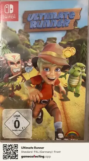 Ultimate Runner Nintendo Switch, Germany box front