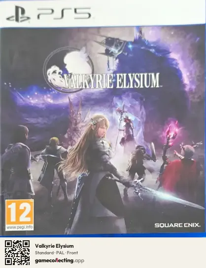 Valkyrie Elysium PlayStation 5, PAL box front