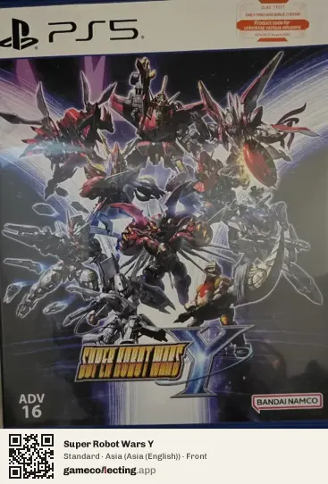 Super Robot Wars Y PlayStation 5, Asia (English) box front