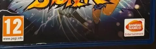 Naruto Shippuden: Ultimate Ninja Storm 4, the PEGI square on its front