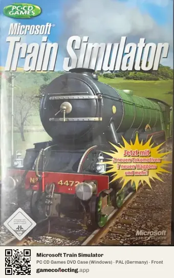 Microsoft Train Simulator Computer, Germany box front