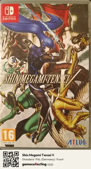 Shin Megami Tensei V Nintendo Switch, Germany box front