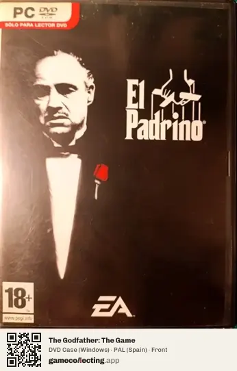 The Godfather: The Game Computer, Spain box front