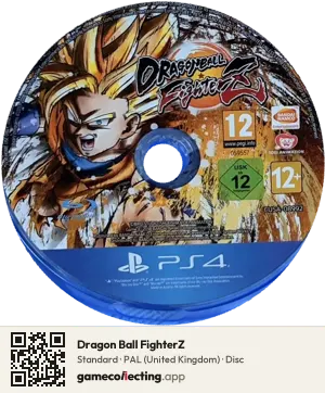 Dragon Ball FighterZ PlayStation 4, PAL disc