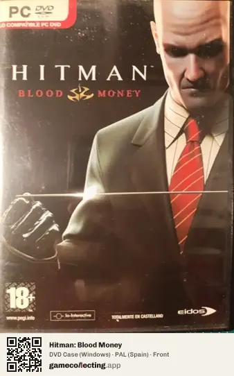 Hitman: Blood Money Computer, Spain box front