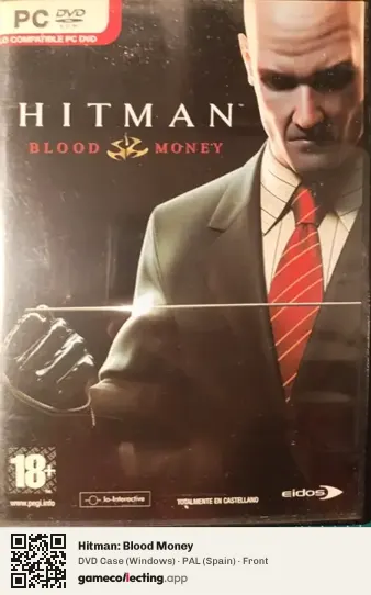Hitman: Blood Money Computer, Spain box front