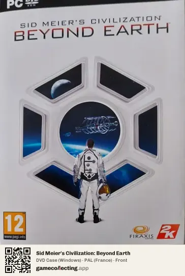 Sid Meier's Civilization: Beyond Earth Computer, France box front