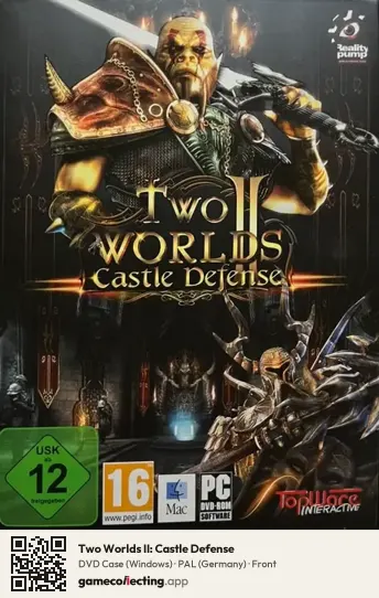 Two Worlds II: Castle Defense Computer, Germany box front