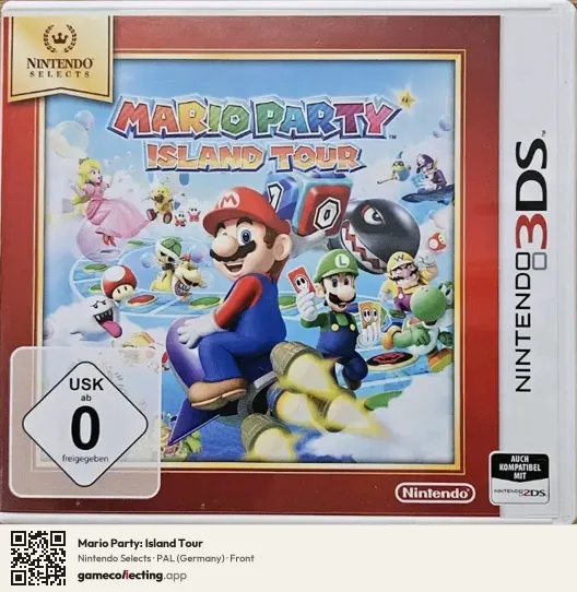 Mario Party: Island Tour Nintendo 3DS, Germany box front