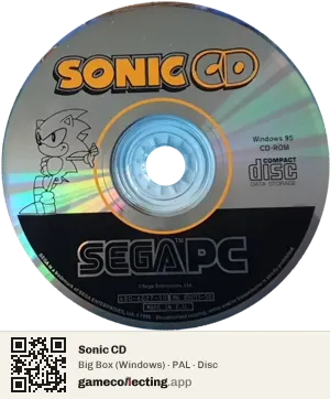 Sonic CD Computer, PAL disc