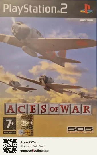Aces of War PlayStation 2, PAL box front