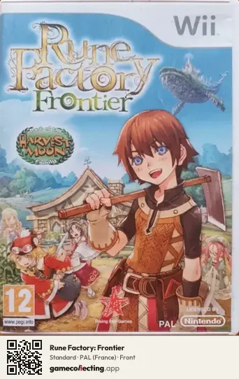 Rune Factory: Frontier Nintendo Wii, France box front