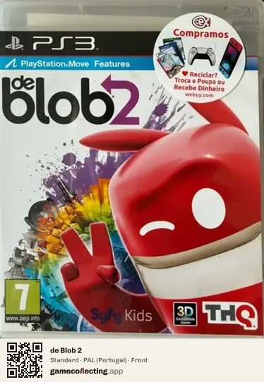 de Blob 2 PlayStation 3, Portugal box front