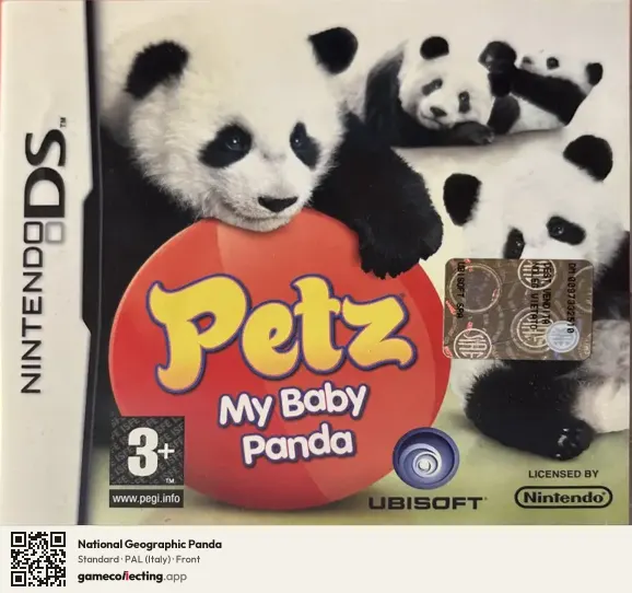 National Geographic Panda Nintendo DS, Italy box front