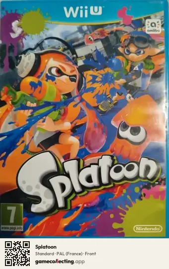 Splatoon Nintendo Wii U, France box front