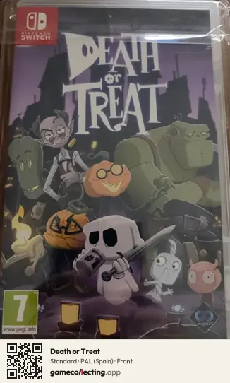 Death or Treat Nintendo Switch, Spain box front