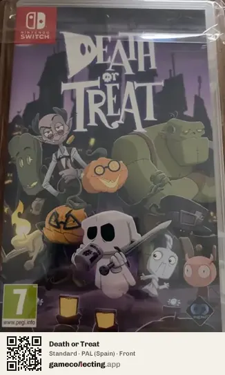 Death or Treat Nintendo Switch, Spain box front