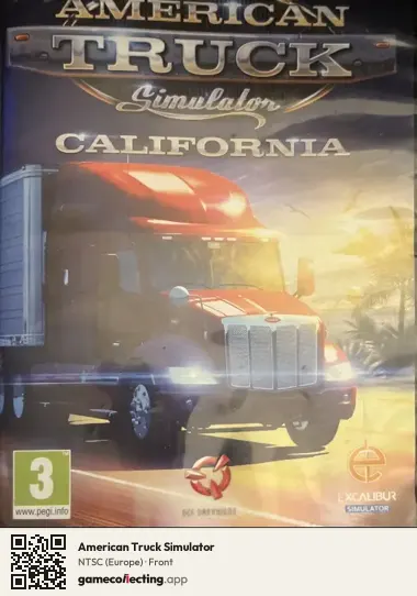 American Truck Simulator Computer, Europe box front