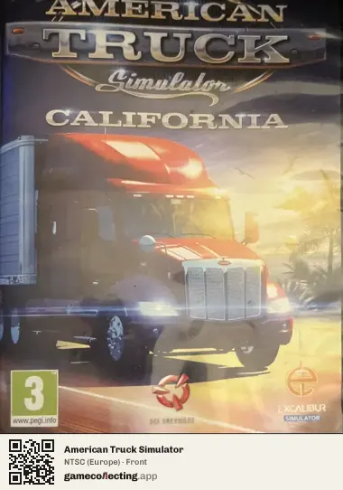 American Truck Simulator Computer, Europe box front