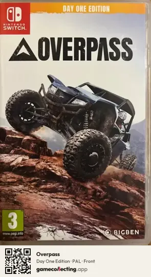 Overpass Nintendo Switch, PAL box front