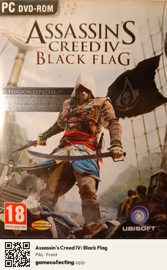 Assassin's Creed IV: Black Flag Computer, PAL box front