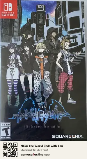 NEO: The World Ends with You Nintendo Switch, NTSC box front