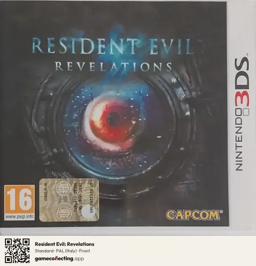 Resident Evil: Revelations Nintendo 3DS, Italy box front