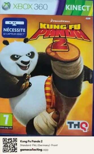 Kung Fu Panda 2 Xbox 360, Germany box front