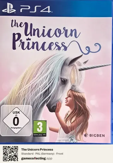 The Unicorn Princess PlayStation 4, Germany box front