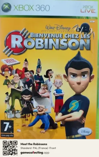 Meet the Robinsons Xbox 360, France box front