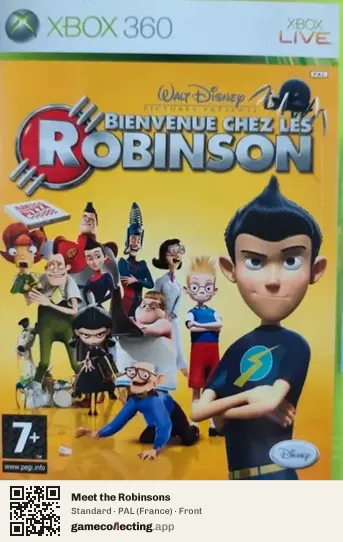 Meet the Robinsons Xbox 360, France box front