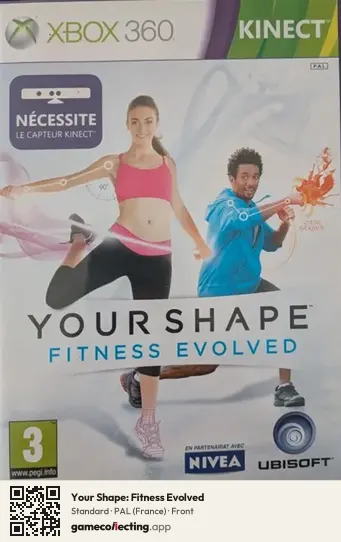 Your Shape: Fitness Evolved Xbox 360, France box front