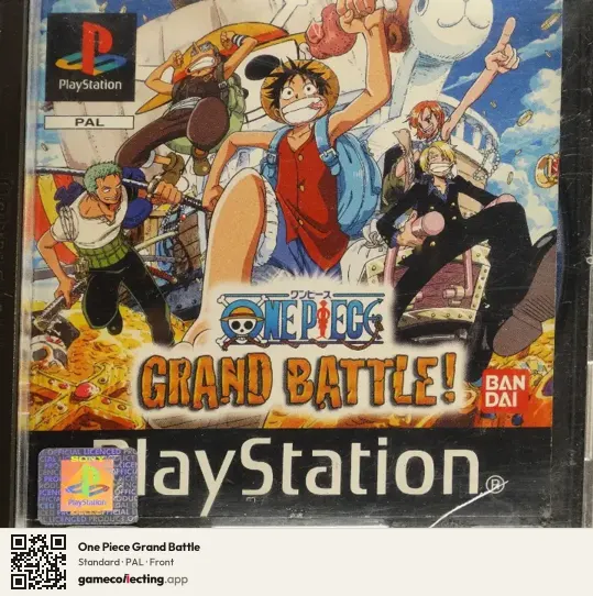 One Piece Grand Battle PlayStation, PAL box front