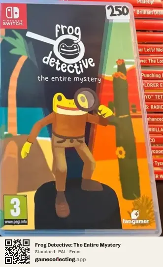Frog Detective: The Entire Mystery Nintendo Switch, PAL box front