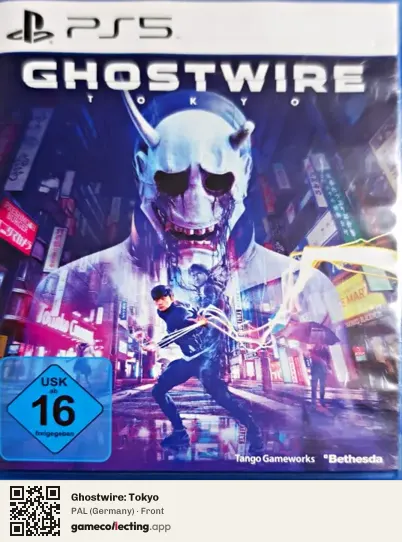 Ghostwire: Tokyo PlayStation 5, Germany box front